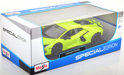 Maisto Lamborghini Revuelto 74x Lime Green 1:18