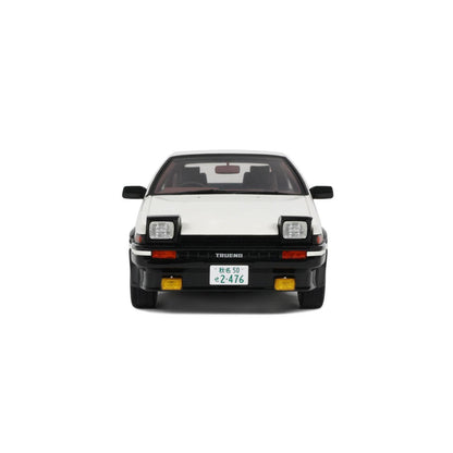 Otto Toyota Sprinter Trueno (AE86) White & Black 1:18