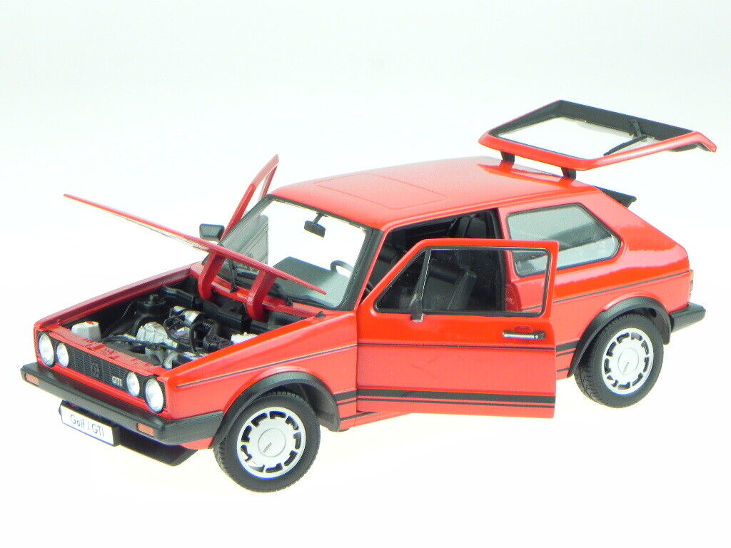 Welly 1983 VW Golf GTI MK1 Red 1:18