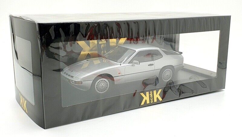 KK Scale 1986 924 Turbo Coupe Silver 1:18