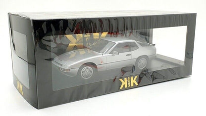 KK Scale 1986 924 Turbo Coupe Silver 1:18