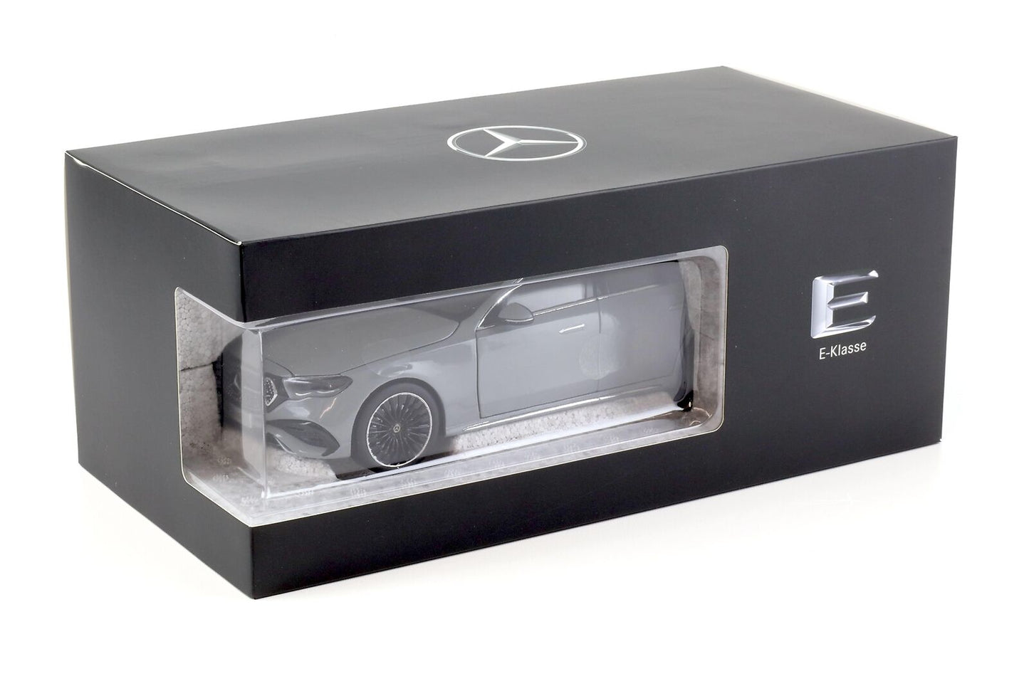 Norev 2024 Mercedes-Benz E-Class AMG Line (W214) Alpine Grey 1:18 DEALER EDITION