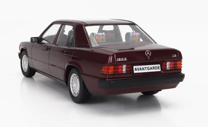 Triple 9 1993 Mercedes-Benz 190 E 2.3 Avantgarde (W201) Dark Red 1:18