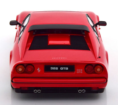 KK Scale 1985 Ferrari 328 GTB Magnum P.I. Ferrari Red 1:18