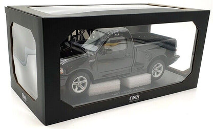 DNA Collectibes 2003 Ford F-150 SVT Lightning Pick up Truck Black 1:18 RESIN