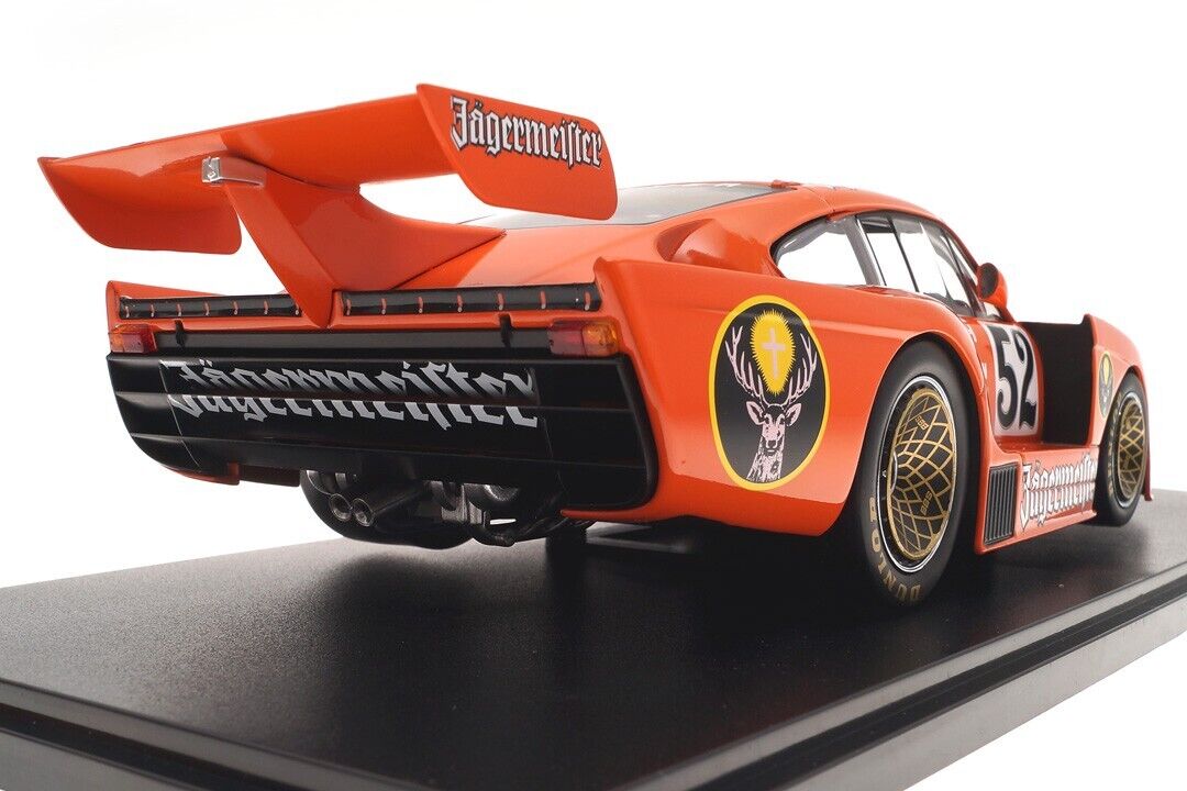 Werk83 1981 Porsche 935 K4 Turbo Team Kremer Jeigermeister #52 Winner Norisring DRM 1:18