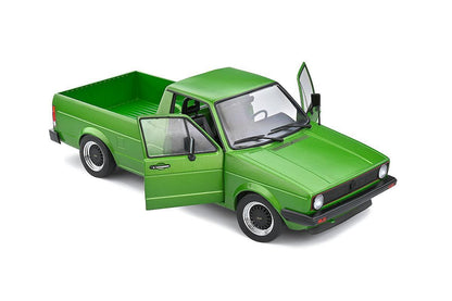 Solido 1982 Volkswagen MK 1 Caddy Pickup Lime Green Metallic 1:18