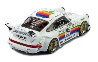 Ixo 2018 Porsche 911 930 RWB Apple Computer Inc No 89 White 1:43