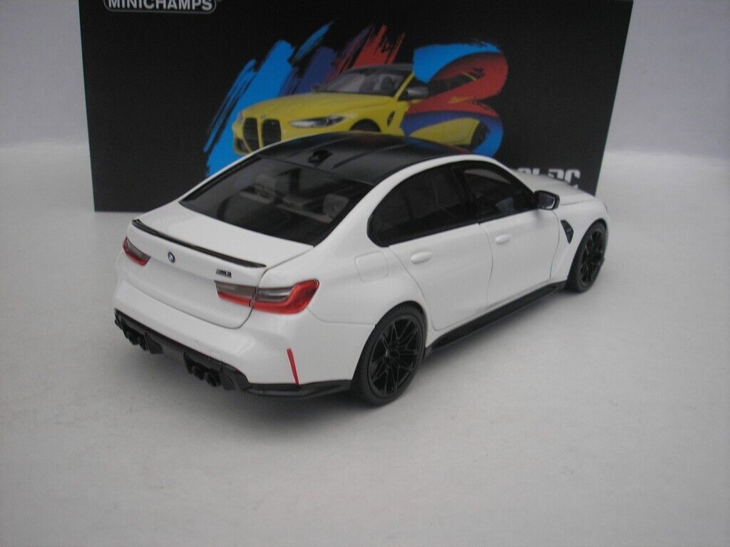 Minichamps 2020 BMW M3 Competition (G80) White 1:18