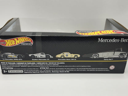 Hot Wheels Premium Collector Set #8 Mercedes Benz in Diorama Box 1:64