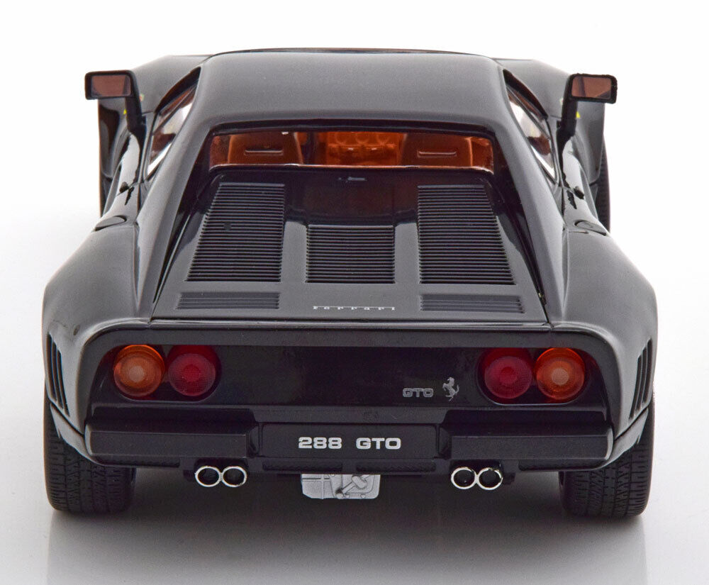 KK Scale 1984 Ferrari 288 GTO Black 1:18