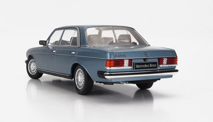 KK Scale 1975 Mercedes-Benz E Class 230E (W123) Light Blue Metallic 1:18