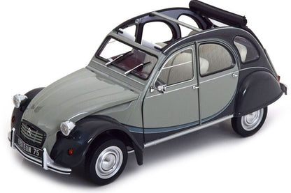 Norev 1:18 1983 Citroen 2CV Charleston Grey & Nocturne Grey