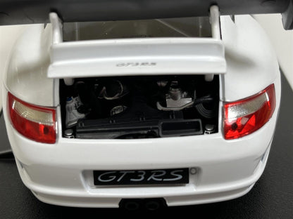 Welly 2007 Porsche 911 (997) GT3 RS White with Black Deco 1:18