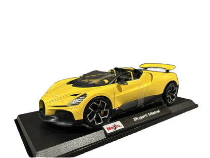 Maisto Bugatti Mistral Yellow w/ Black 1:18