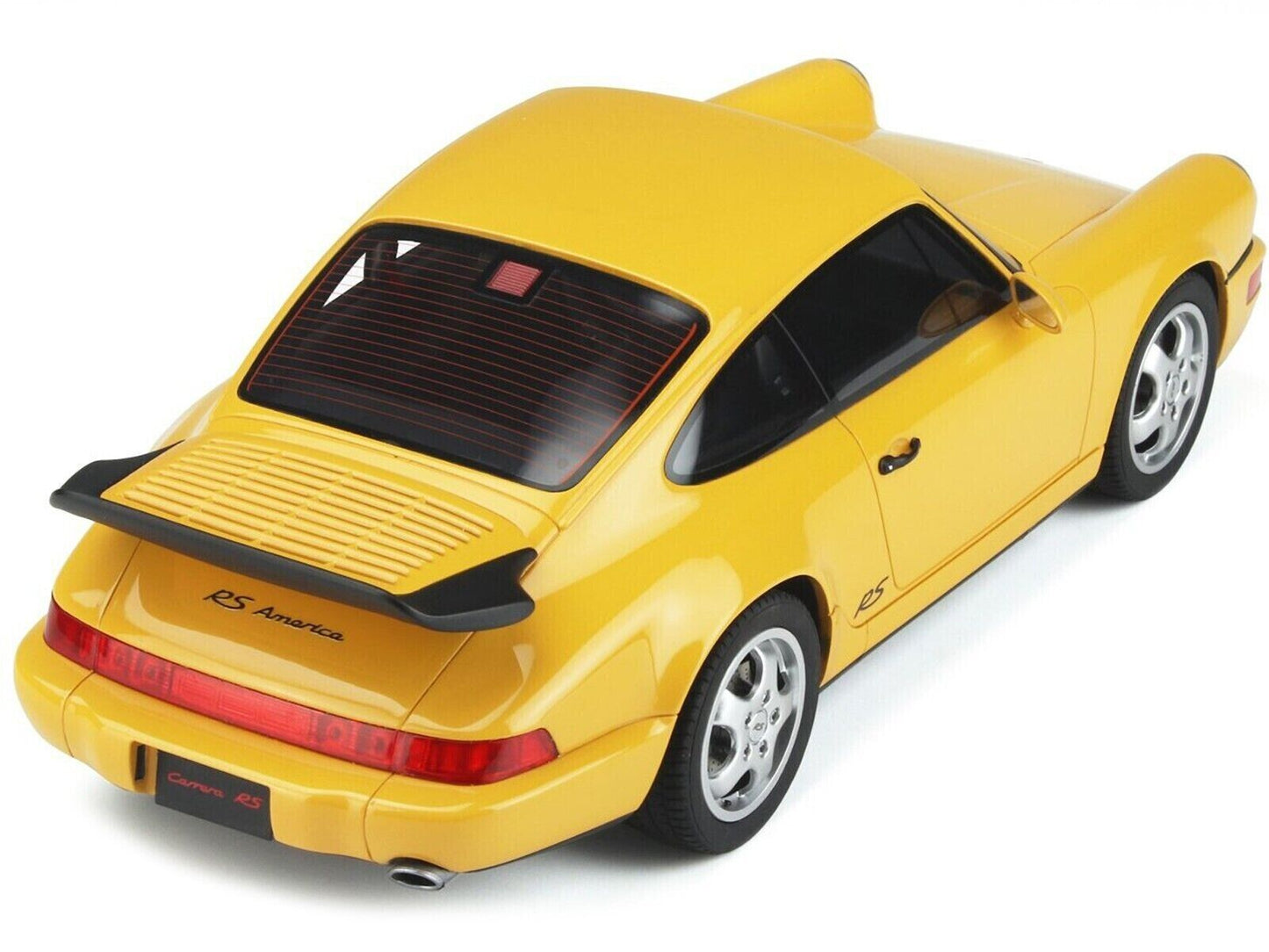 GT Spirit 1993 Porsche 911 Carrera (964) RS America Yellow 1:18 Resin