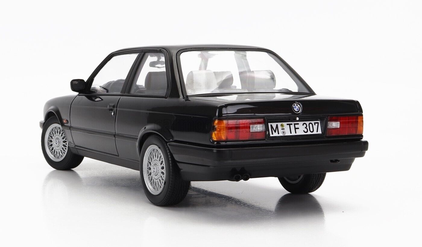 Norev 1988 BMW 325i E30 Coupe Diamond Black Metallic 1:18