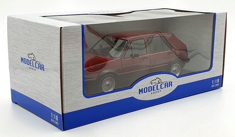 MCG 1984 VW Golf GTi MK II Dark Red 1:18