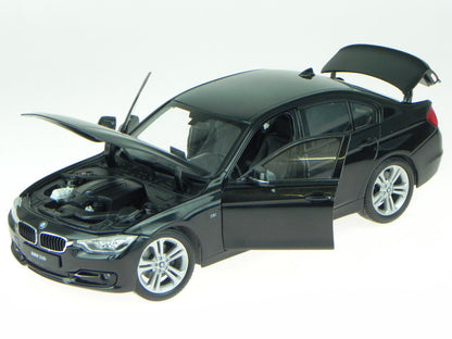 Welly 2010 BMW 335i (F30) Sedan Black 1:18