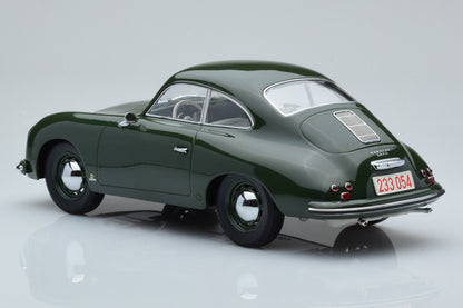 Norev 1:18 1954 Porsche 356 Coupe Green