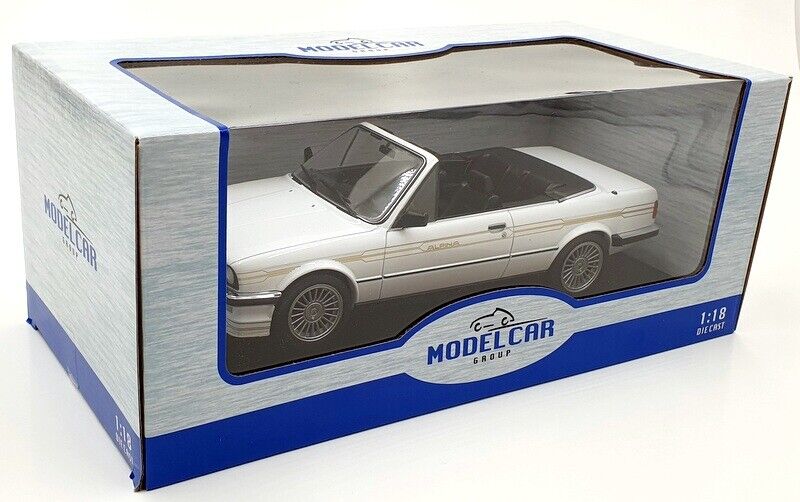 MCG 1989 BMW 325i (e30) Cabriolet Alpina C2 2.7 White 1:18