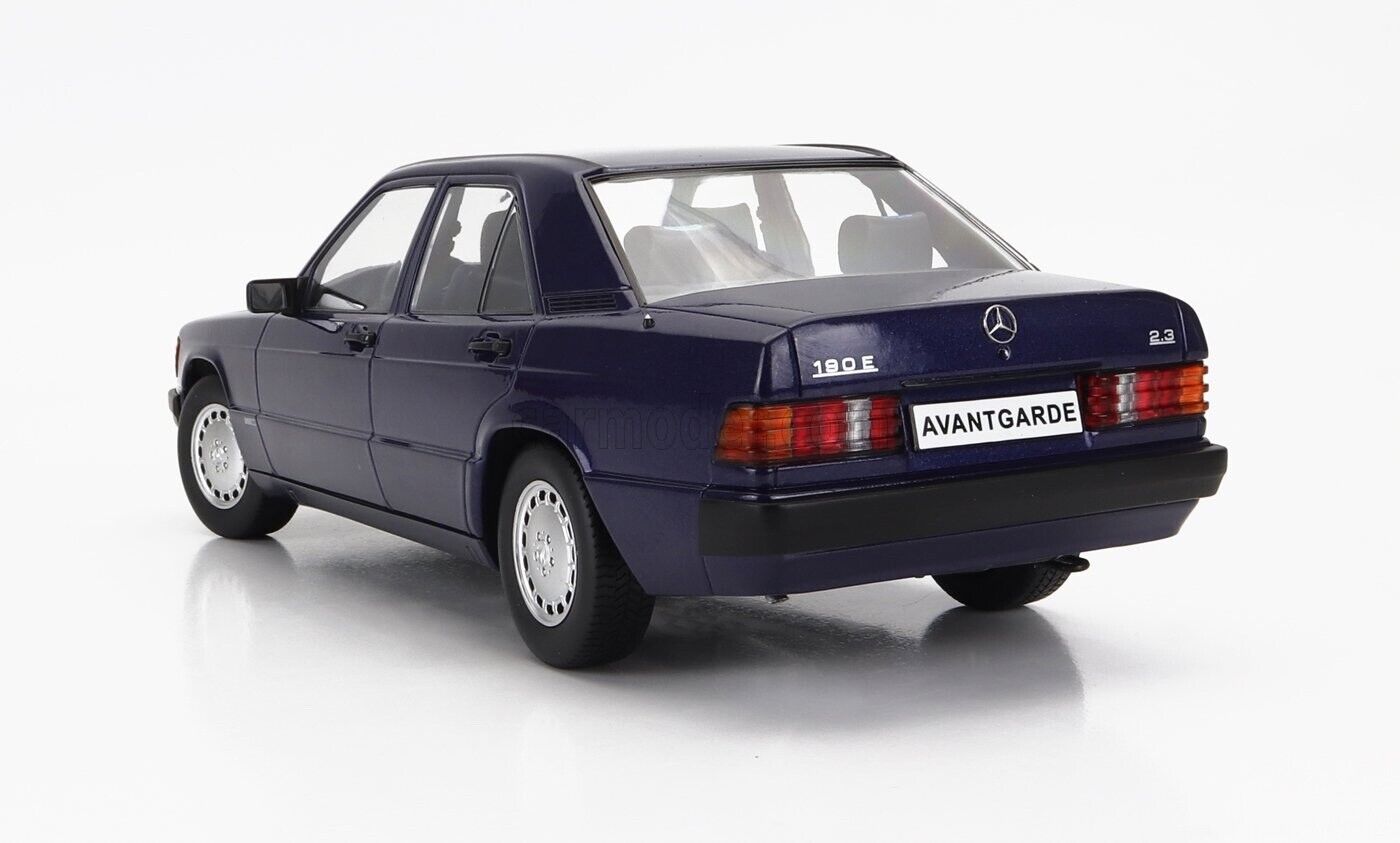 Triple 9 1993 Mercedes-Benz 190 E 2.3 Avantgarde (W201) Dark Blue 1:18