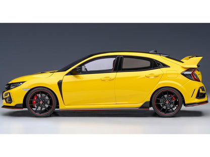 AUTOart 2021 Honda Civic Type R (FK8) Sunlight Yellow 1:18