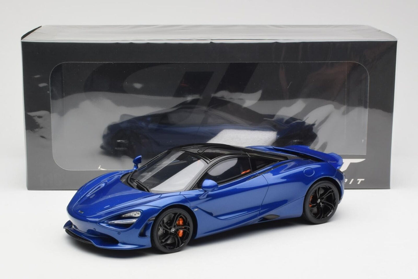 GT Spirit 2023 Mclaren 750S Blue 1:18 Resin