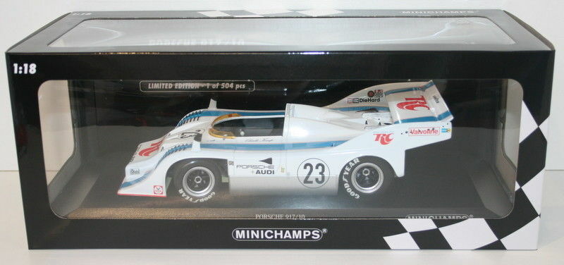 Minichamps Porsche 917/10 No 23 Rinzler Motoracing Watkins Glen Can Am 1973 White 1:18