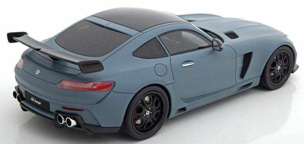 GT Spirit MERCEDES BENZ AMG GT Fab Design Areion Matte Grey 1:18 Resin, SEALED