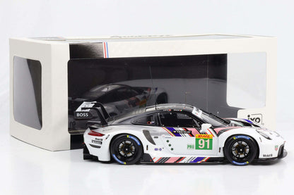 Ixo 2018 Porsche 911 991.2 GT3 RSR-19 No 91 Goodbye Team Porsche GT WEC 8hr 2022 1:18