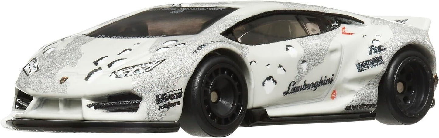 Hot Wheels Premium Slide Street Series 2 Lamborghini Huracan LB-Works Japan Grey 1:64