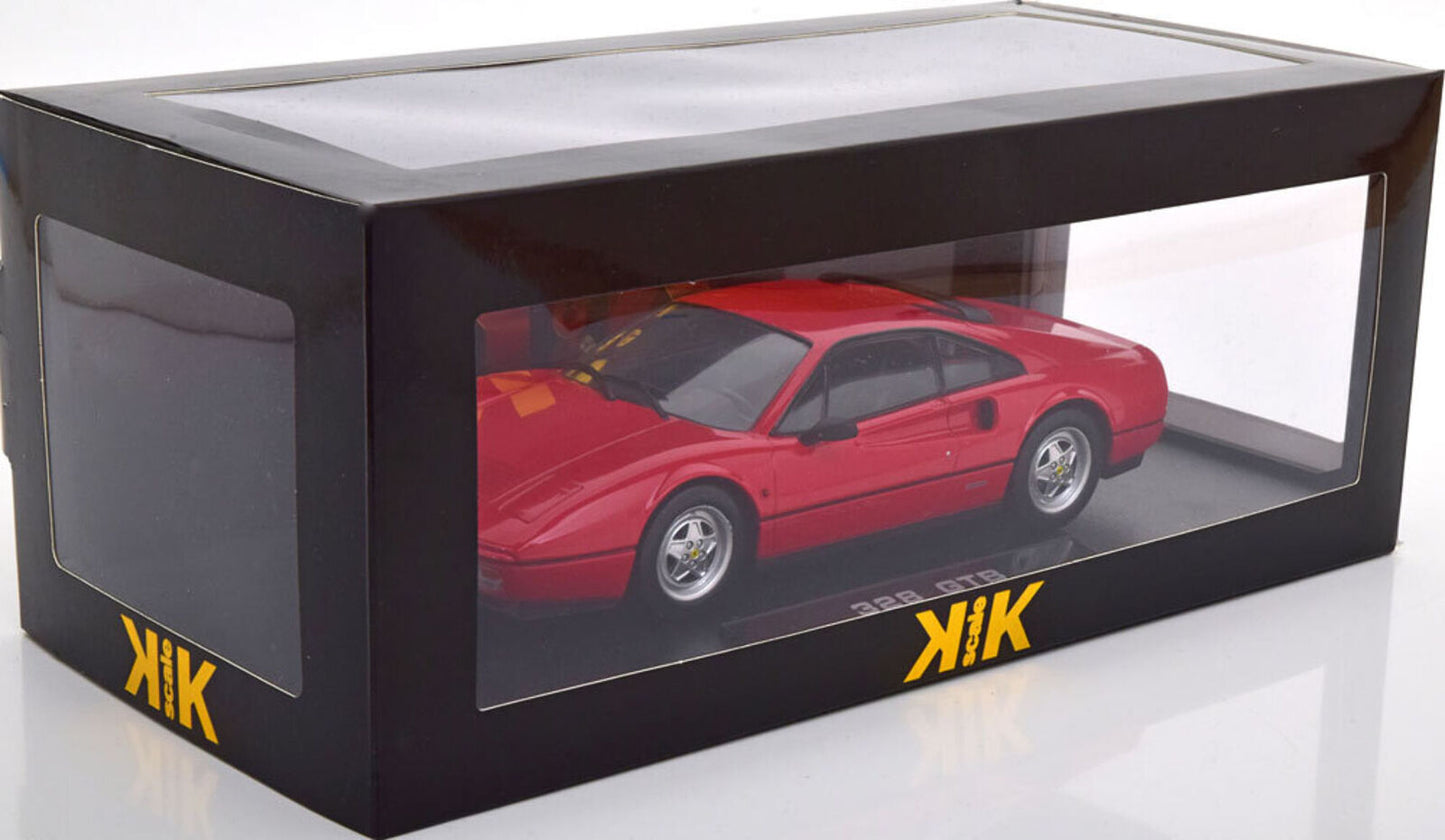 KK Scale 1985 Ferrari 328 GTB Magnum P.I. Ferrari Red 1:18