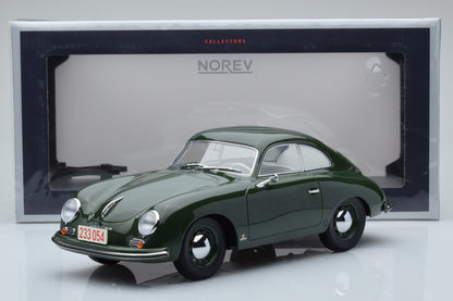 Norev 1:18 1954 Porsche 356 Coupe Green