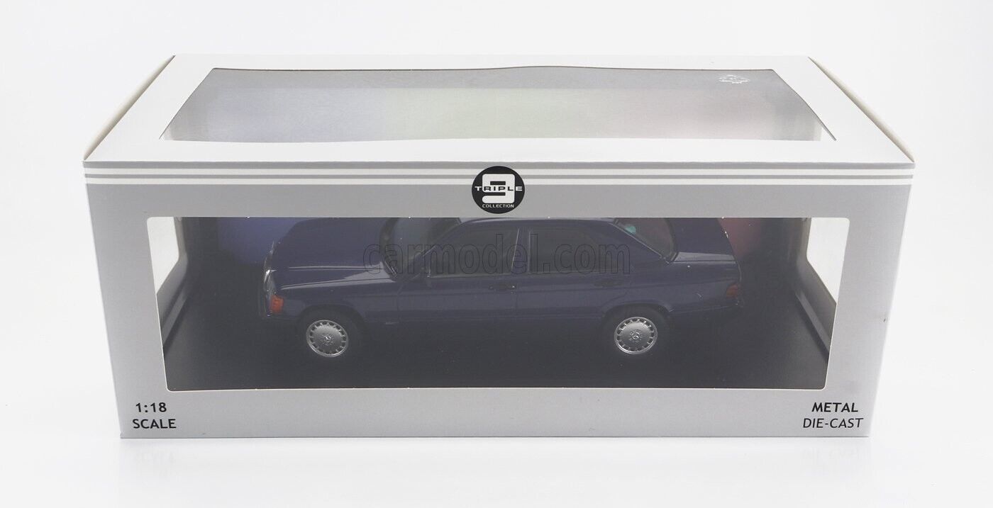 Triple 9 1993 Mercedes-Benz 190 E 2.3 Avantgarde (W201) Dark Blue 1:18