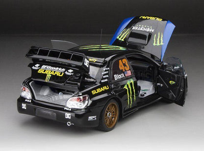 Sun-Star 2006 Subaru Impreza WRC06 No 43 Gymkhana 2008 Ken Block Monster Energy 1:18