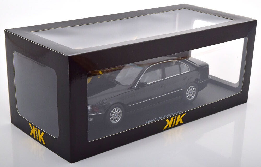 KK-Scale 1995 BMW 528i (e39) Sedan Black 1:18