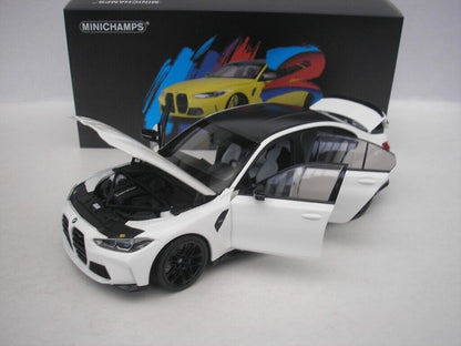 Minichamps 2020 BMW M3 Competition (G80) White 1:18