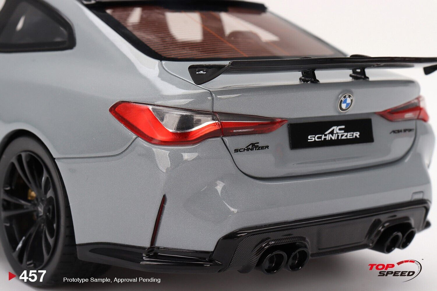 Topspeed BMW G82 M4 AC Schnitzer Brooklyn Grey Metallic 1:18 Resin