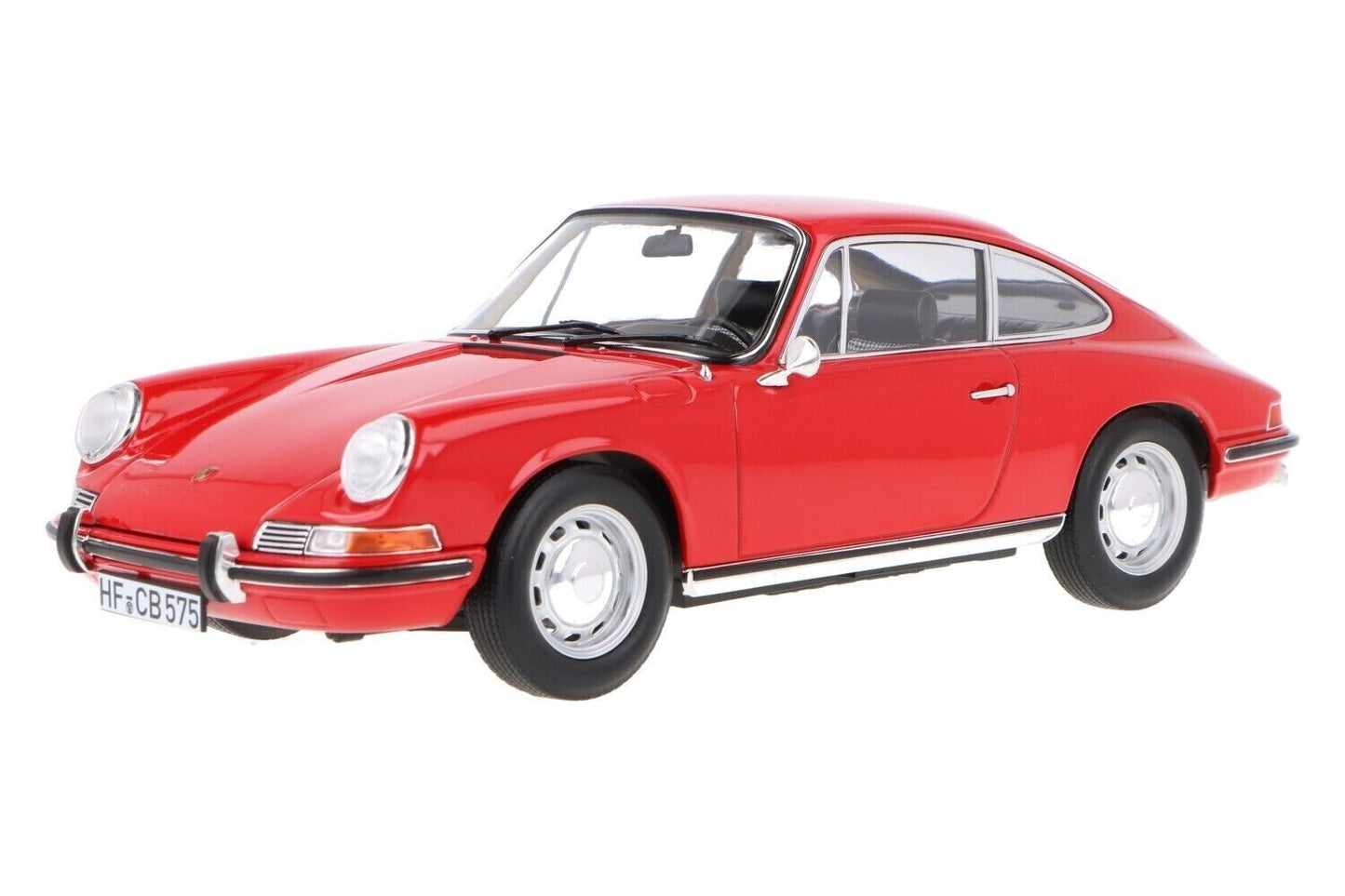 Norev Porsche 1968 911 L 901 Coupe Polo Red 1:18