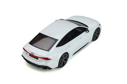 GT Spirit 2020 Audi RS7 Sportback C8 Glacier White Metallic 1:18 Resin