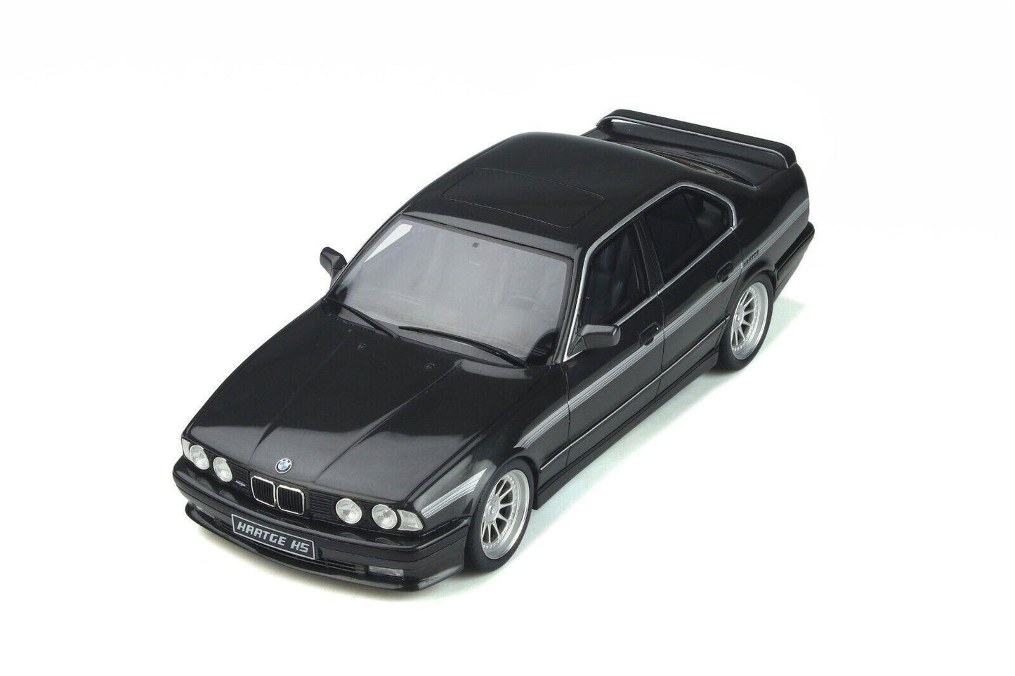 Otto 1989 BMW M5 E34 Hartge H5 V12 Diamond Black Metallic 1:18