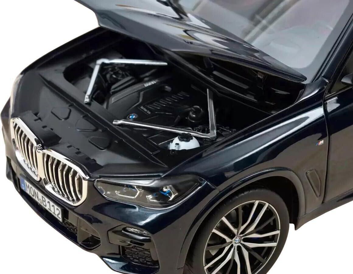 Norev 2019 BMW X5 4.0i X-Drive M-Sport (G05) Dark Blue Metallic 1:18