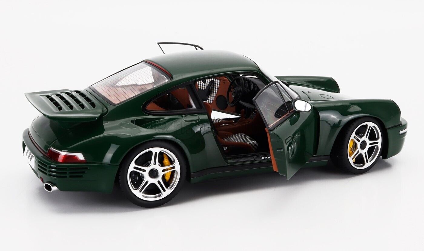 Almost-Real 2018 Porsche 911 RUF CTR Coupe Anniversary Irish Green 1:18