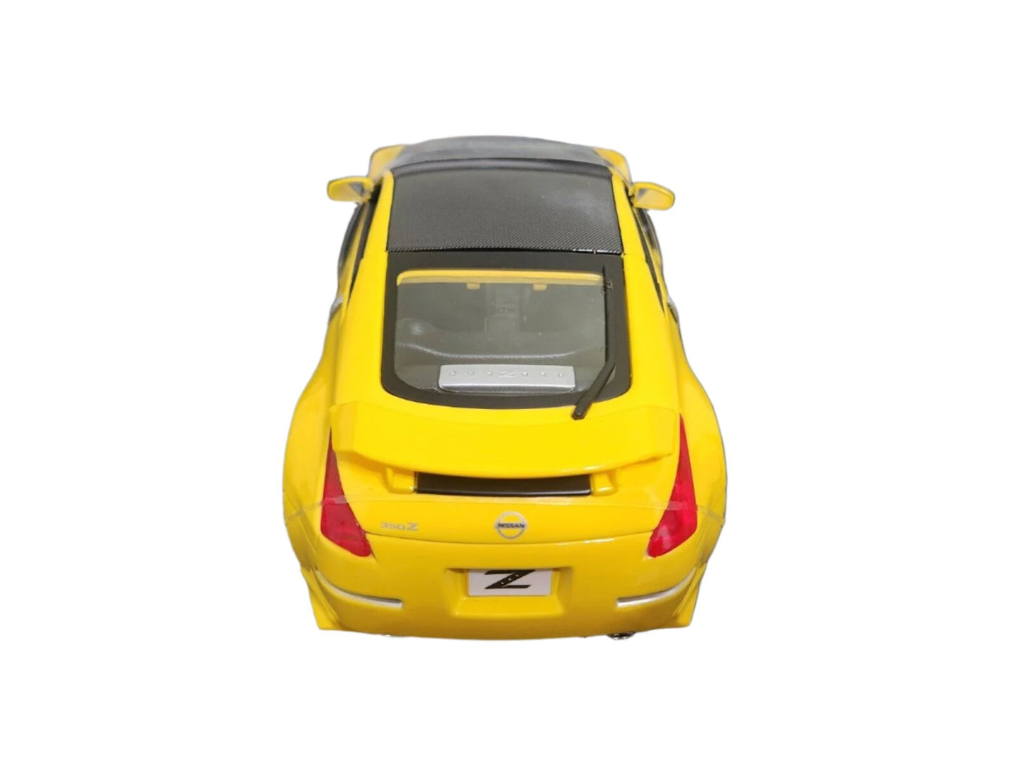 Maisto 2008 Nissan 350Z Nismo Custom w/ Carbon Fiber Hood & Roof Yellow 1:18