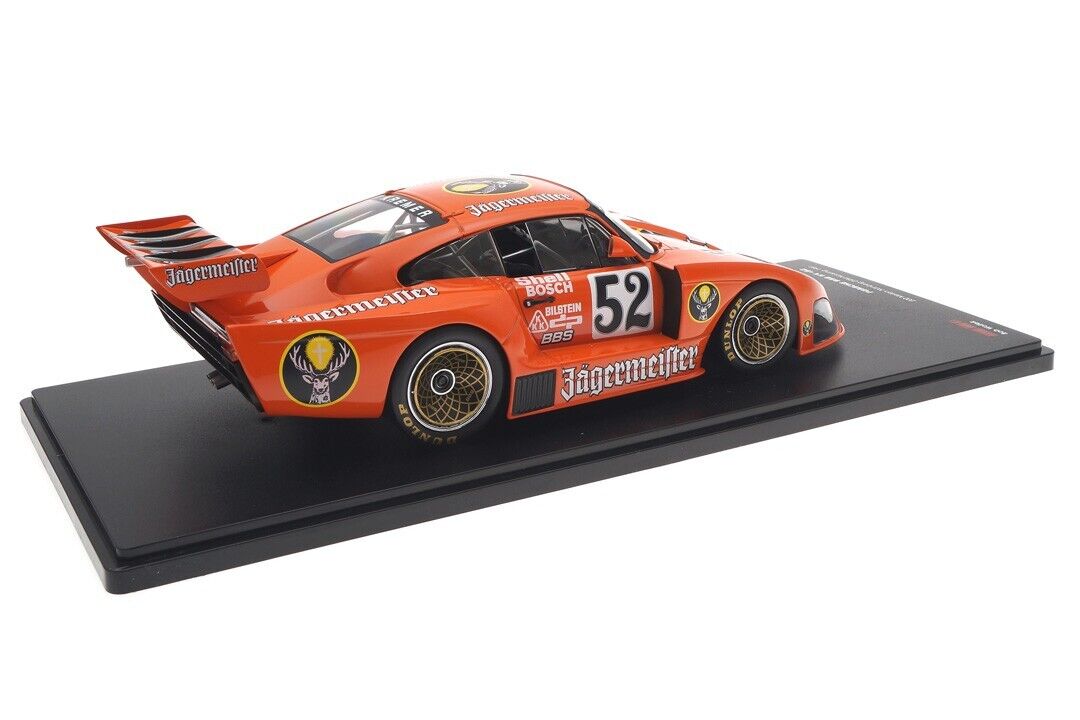 Werk83 1981 Porsche 935 K4 Turbo Team Kremer Jeigermeister #52 Winner Norisring DRM 1:18