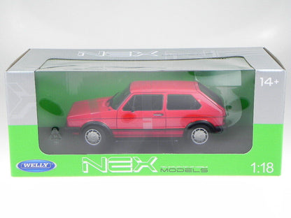 Welly 1983 VW Golf GTI MK1 Red 1:18