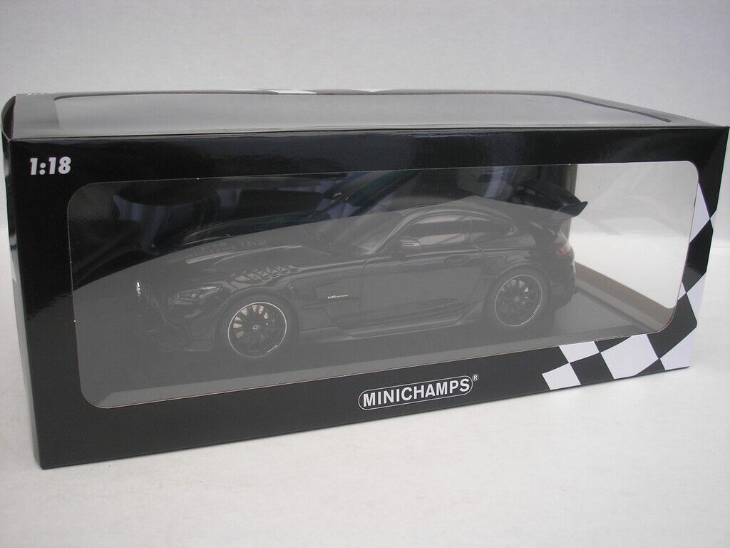 Minichamps 2020 Mercedes Benz AMG GT V8 Black Series Black 1:18 LIMITED, SEALED