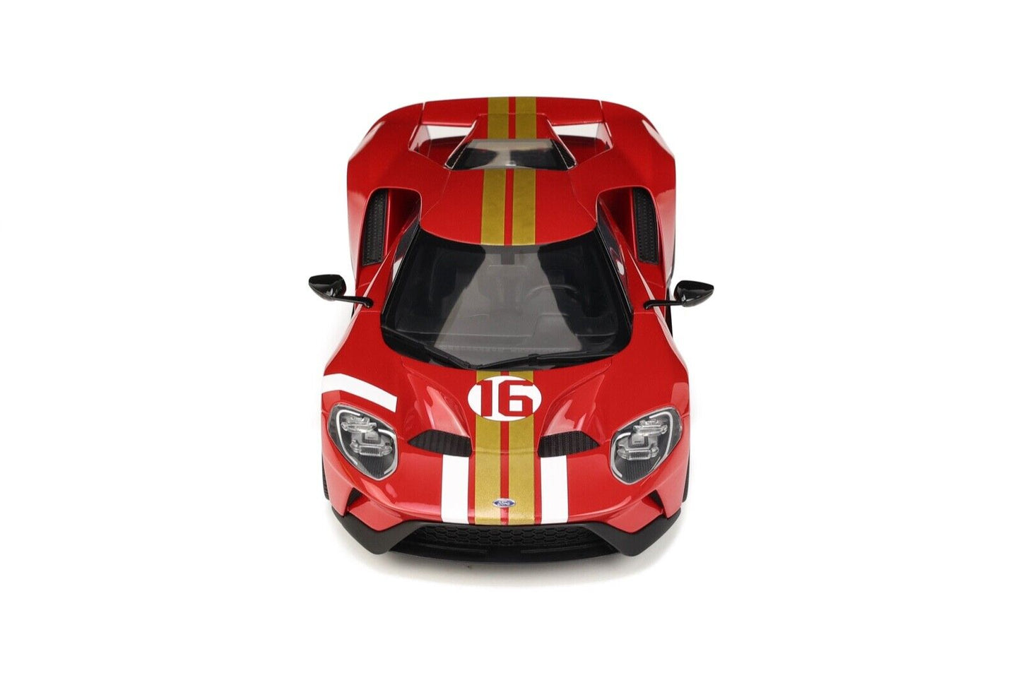 GT Spirit 2022 Ford GT Heritage Edition No 6 Alan Mann Red 1:18 RESIN