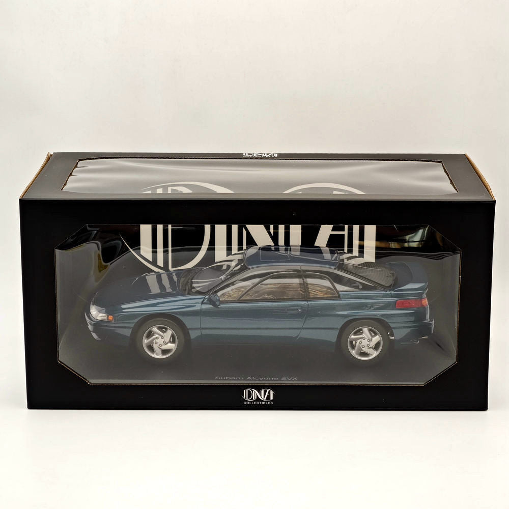 DNA Collectibles 1991 Subaru Alcyone SVX Dark Teal Green Metallic 1:18 LIMITED